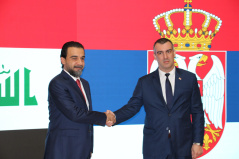 9 October 2023 The Speakers of the Serbian and Iraqi Parliament sign a Memorandum of Understanding